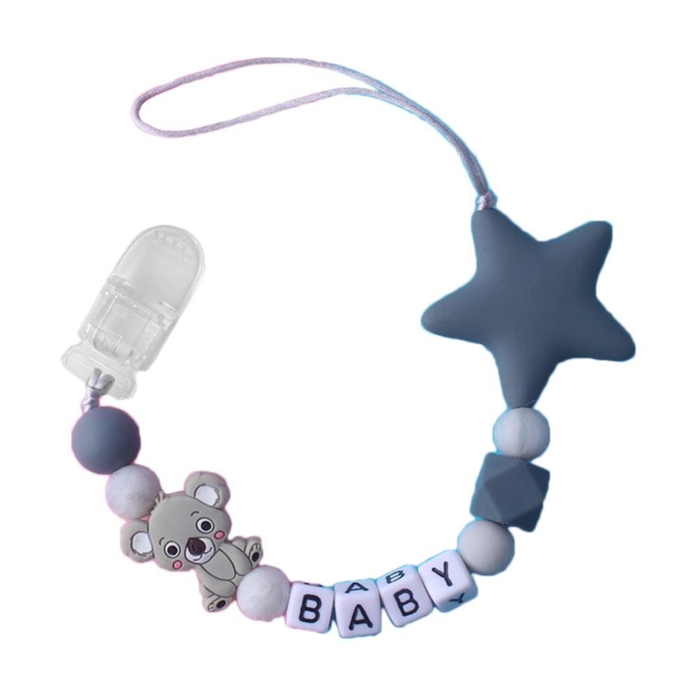 Baby Products Moisturizer - Personalized Name Baby Pacifier Chain Clips