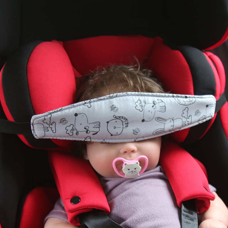 Infant Head Protector - Infant Baby Carseat Head Support Fastening
