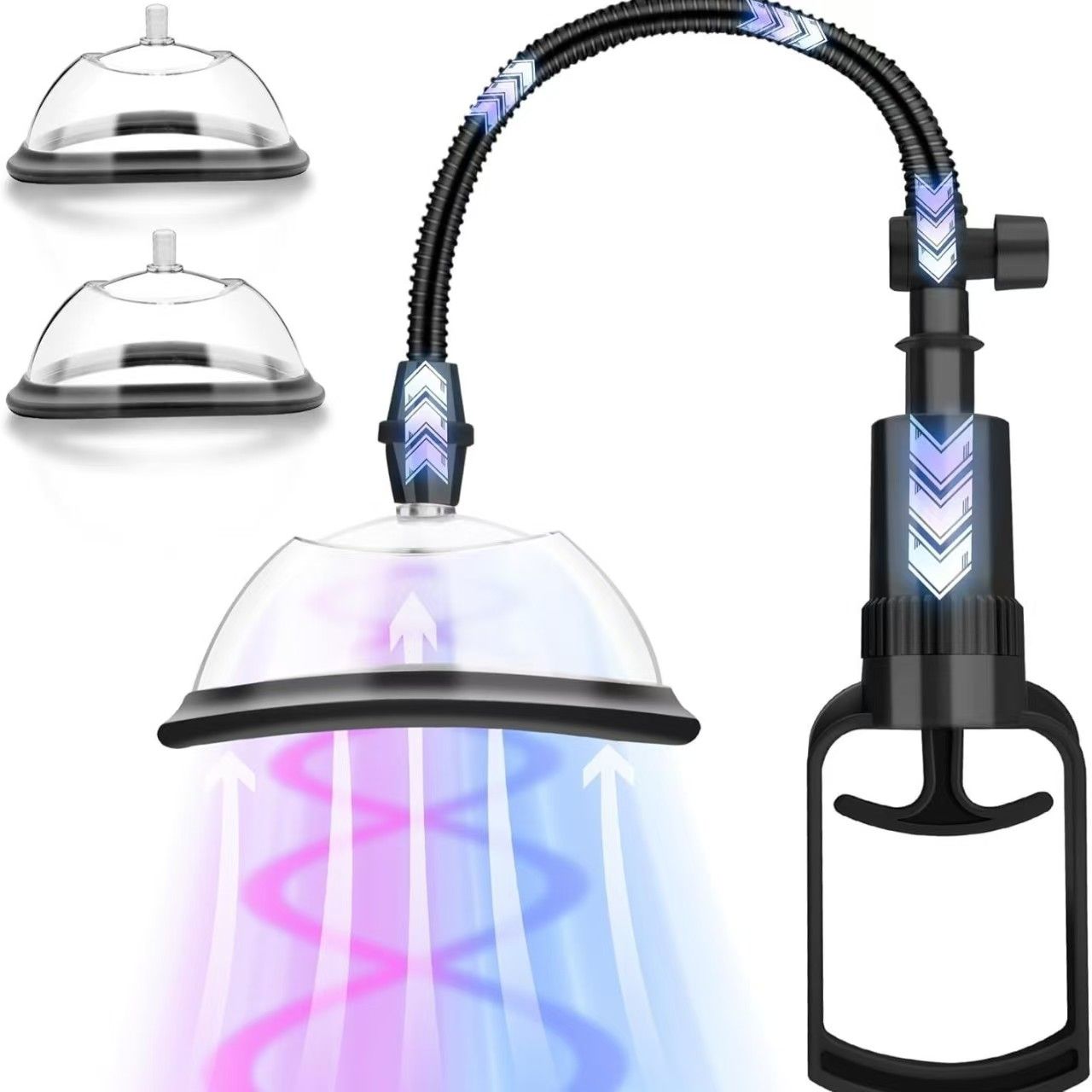 Breast Pump - Manual Vaginal Pump Clitoral Vacuum Suction