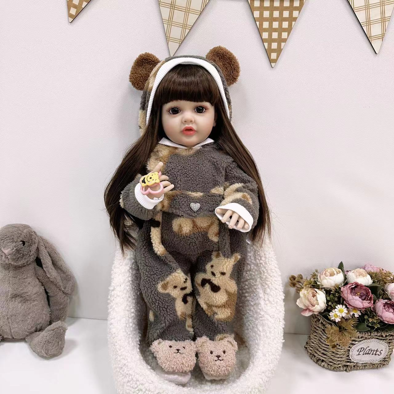 Cokela 55cm Realistic Silicone - Baby Products Newborn 评论和价格
