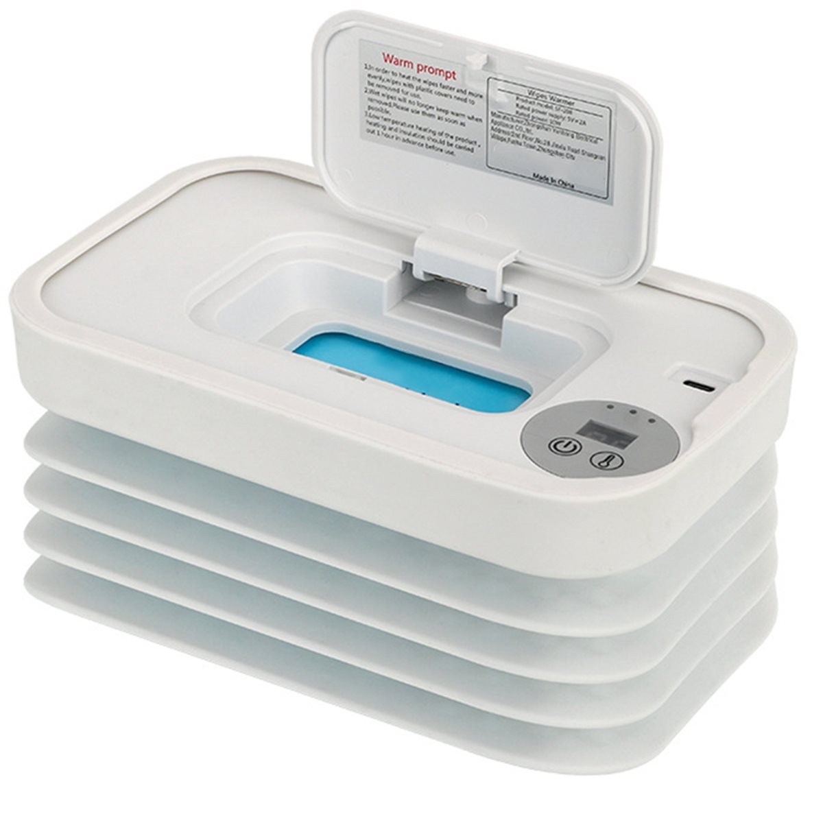 ABZJ Folding Baby Wipe Heater  - Baby Wipe Warmer 评论和价格