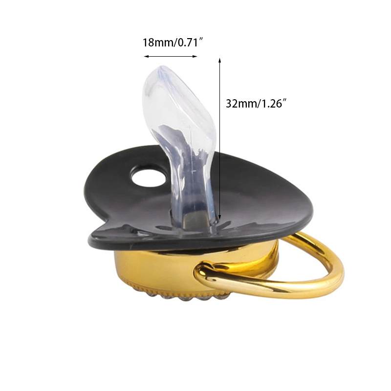 Black Gold Luxury Pacifier for - Baby Products Newborn 评论和价格