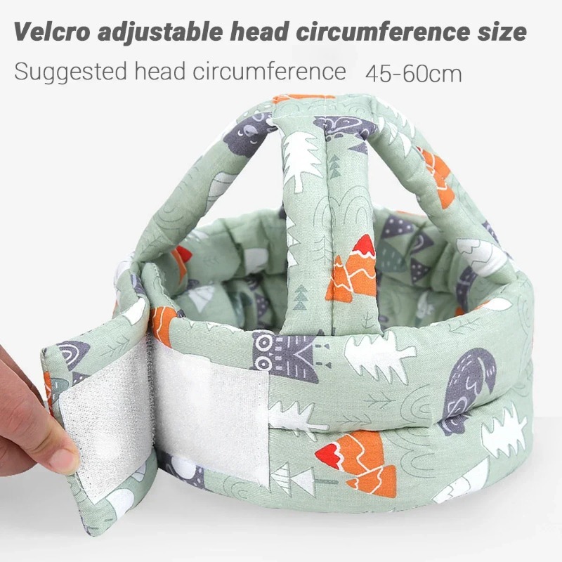 Toddler Anti Fall Helmet Adjus - Infant Head Protector 评论和价格