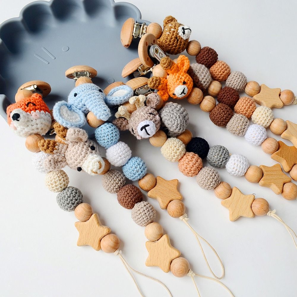Baby Wooden Pacifier Clip Wood - Baby Products Moisturizer 评论和价格