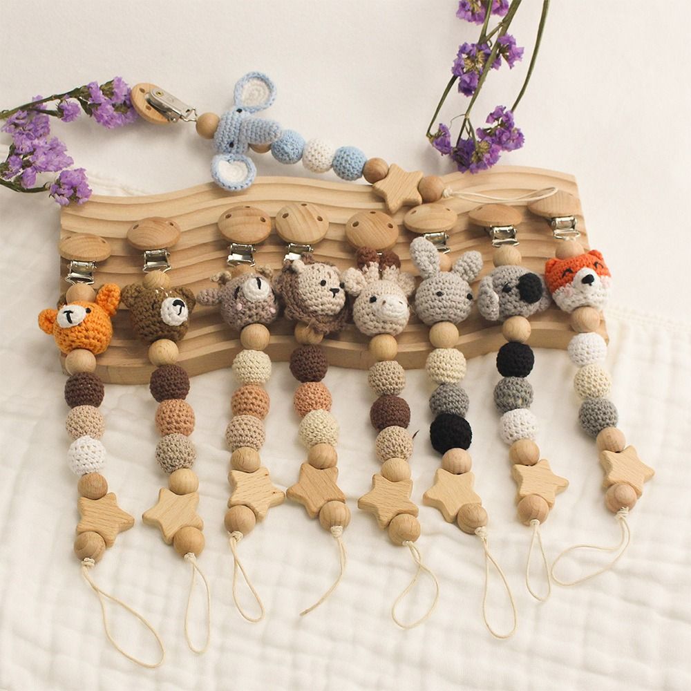 Baby Wooden Pacifier Clip Wood - Baby Products Moisturizer 评论和价格