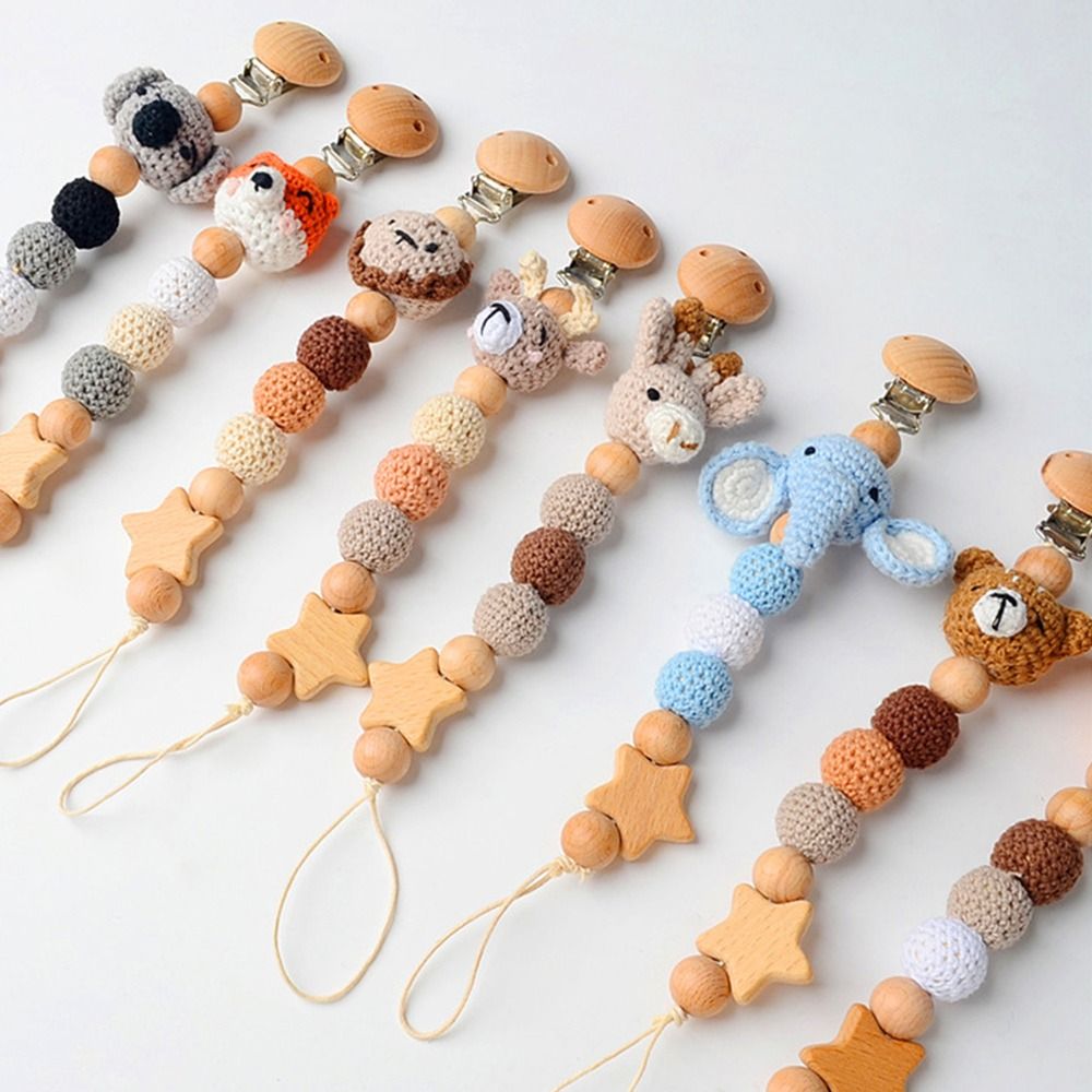 Baby Wooden Pacifier Clip Wood - Baby Products Moisturizer 评论和价格