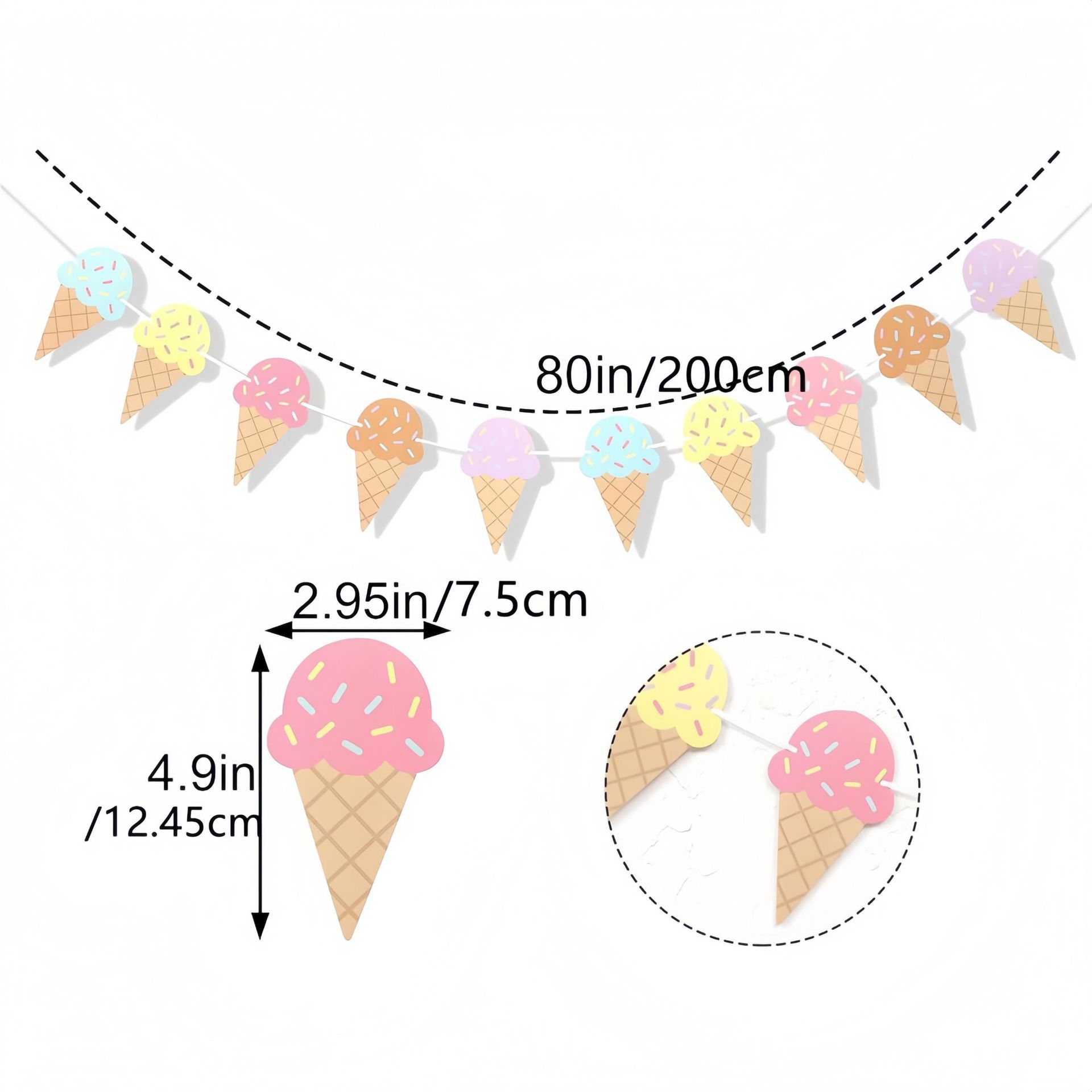 Sweet Ice Cream Theme Paper Ba - Baby Products Moisturizer 评论和价格