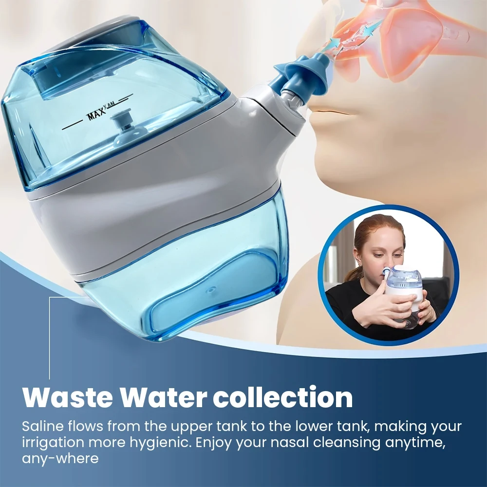 Nasal Irrigation System Sinus  - Nasal Aspirator 评论和价格
