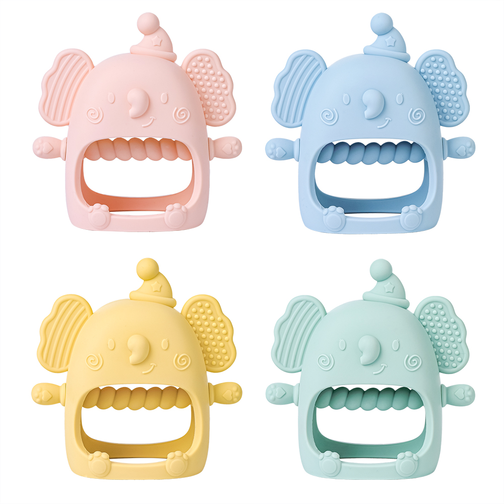 1PC Silicone Teether Baby Toys - Baby Products You Need 评论和价格