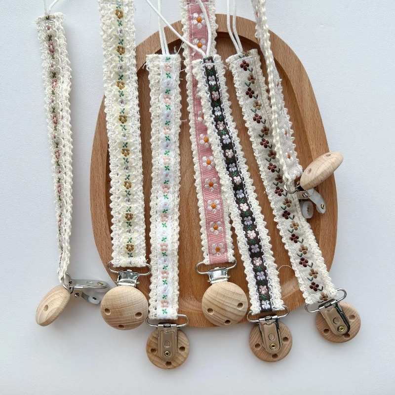 Lace Pacifier Clip Chain for N - Baby Products Newborn 评论和价格