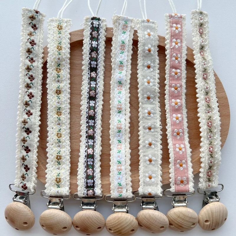 Lace Pacifier Clip Chain for N - Baby Products Newborn 评论和价格